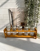 تصویر جا ادویه مکارتی با استند - ۵عددی بزرگ 