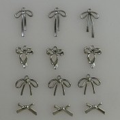 تصویر آویز و مهره پاپیون پینترستی 