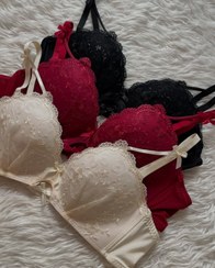 تصویر سوتین اروپایی تینیجری سایز ۳۲ تا ۳۸ رنگ کرم 