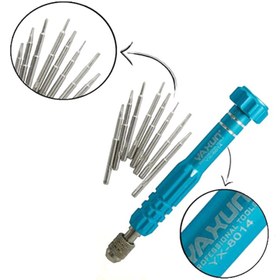 تصویر ست پیچ گوشتی 8 عددی Yaxun YX-8014 Yaxun YX-8014 screwdriver Set 10Pcs