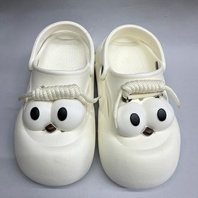 تصویر صندل زنانه کراکس طرح بندی 