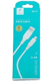 تصویر کابل تبدیل USB به microUSB اسکای دلفین مدل S61V طول 1 متر Sky Dolphin USB - micro USB cable S61-V