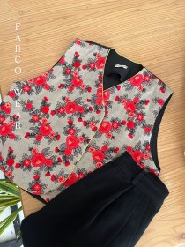 تصویر کت سنتی شقایق کد 1033 