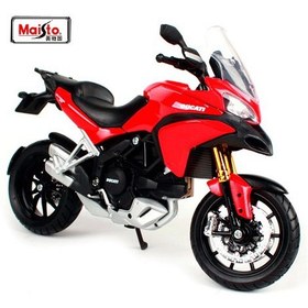 تصویر ماکت موتور دوکاتی مایستو DUCATI MULTISTRADA 1200S RED 1/12 MAISTO 