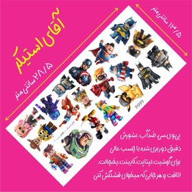 تصویر پک استیکر بتمن و قهرمانان - کد P099 