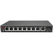 تصویر سوئیچ 8 پورت POE مدل ONV POE31108PFG ONV 8 port POE network switch POE31108PFG