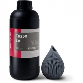 تصویر رزین TR250LV رنگ خاکستری فروزن Phrozen Functional Resin - TR250LV High Temp Resin 