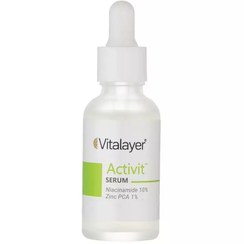 تصویر سرم نیاسینامید اکتی ویت ویتالیر 30 میل Vitalayer Activit Niacinamide Serum 30ml