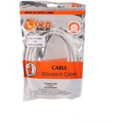 تصویر کابل 1.5 متری VGA سفید 3+4 گلد اسکار 