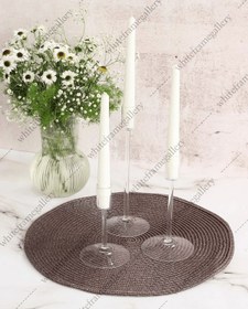 تصویر جاشمعی سه سایز پیرکس 