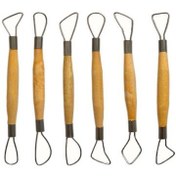 تصویر ابزار سفالگری تک ارت مدل IRI مجموعه 6 عددی 