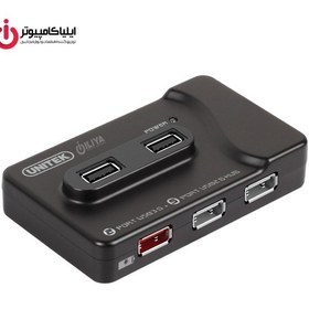 تصویر هاب و شارژر USB3.0 هفت پورت یونیتک مدل Y-3172 