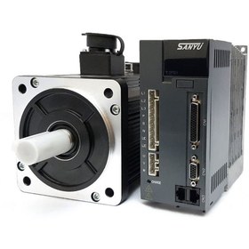 تصویر سروو موتور سانیو 400W ترمزدار 