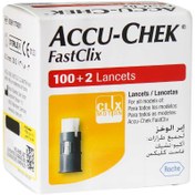 تصویر سوزن تست قند خون اکیو چک فست کلیکس Accu Check Fast Clix Lancet