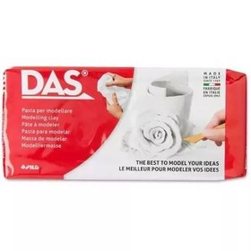 تصویر خمیر مجسمه سازی داس هوا خشک سفید 500 گرمی air hardening