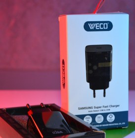 تصویر شارژر دیواری (آداپتور) 25وات وکو مدل WECO-38 WECO-38 25W Adapter