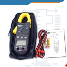 تصویر کلمپ آمپرمتر DC/AC 1000A تس مدل TES-3910 DC Milliamp Clamp Meter KEW 2500