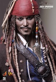 تصویر اکشن فیگور کاپیتان جک اسپارو ( جانی دپ / دزدان دریایی کارائیب ) هات تویز PIRATES OF THE CARIBBEAN:CAPTAIN JACK SPARROW DX06 1/6TH SCALE COLLECTIBLE FIGURE ( Special Edition ) HOT TOYS