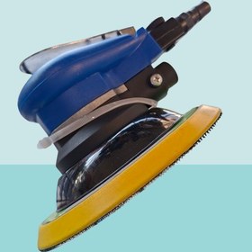 تصویر صفحه چسبی پد سنباده بادی سایز 6 اینچ (150 میلیمتر) 