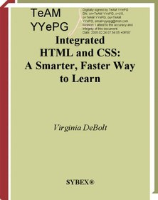 خرید و قیمت دانلود کتاب Integrated HTML and CSS: a smarter, faster way ...