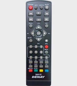 تصویر کنترل گیرنده دیجیتال دنای 3601 