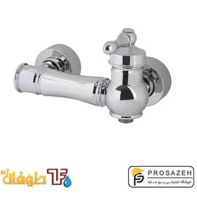 تصویر شیر توالت طوفان فلز مدل اسپارک Tofan Felez Toilet Faucet Spark Model