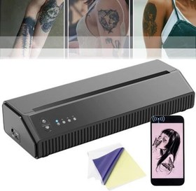 تصویر پرینتر تتو حرارتی بلوتوثی مدل p8008 tattoo printer p8008