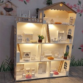 تصویر خانه باربی مدل D8 big کرم 