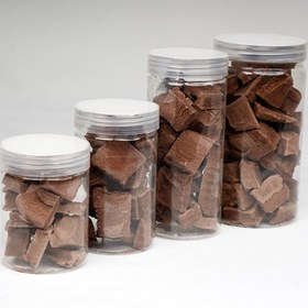 تصویر بستنی شکلاتی خشک پفکی فریزدرایر 