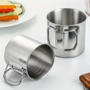 تصویر لیوان استیل سفری 