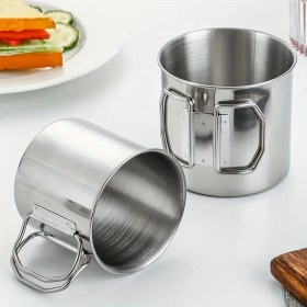 تصویر لیوان استیل سفری 