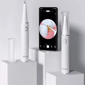 تصویر جرم گیر دندان هوشمند شیائومی مدل T12 Pro ا Xiaomi Sunuo Ultrasonic Dental ScalerT12 Pro Xiaomi Sunuo Ultrasonic Dental ScalerT12 Pro
