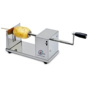 تصویر فر چیپس دستگاه برش فنری سیب زمینی 