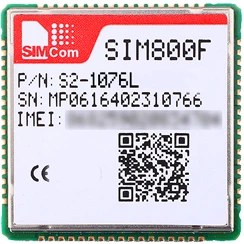 تصویر ماژول GSM SIM800F 