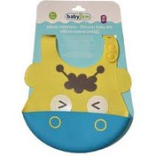 تصویر پیشبند سیلیکونی نوزادی بیبی جم طرح گاو BabyJem 