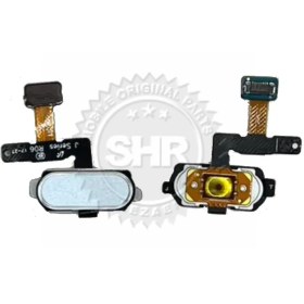 تصویر فلت فینگر و اثر انگشت سامسونگ J5 PRO / J7 PRO نقره ابی 