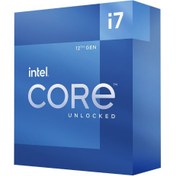 تصویر پردازنده بدون باکس اینتل Core i7 12700K (فروش به‌صورت باندل با مادربرد) ا Intel Core i7-12700K Alder Lake LGA1700 12th Gen Tray Processor Intel Core i7-12700K Alder Lake LGA1700 12th Gen Tray Processor