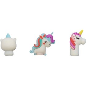 تصویر سرمدادی طرح یونیکورن کد 0048 بسته 3 عددی 