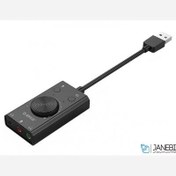 تصویر کارت صدا اکسترنال اوریکو Orico USB External Sound Card 