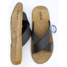 تصویر دمپایی مردانه نیکتا مدل 115-A-BK 