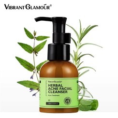 تصویر فوم شستشوی صورت ضد جوش و ضد آکنه چای سبز ویبرانت گلامور Vibrant glamour