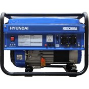 تصویر موتور برق هیوندای مدل HG5360-A HYUNDAI HG5360-A generator