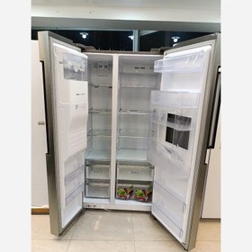 تصویر یخچال فریزر ساید بای ساید اسنوا مدل 2028GW 