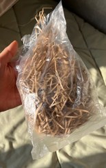 تصویر پوشال کاغذی کرم قهوه ای 