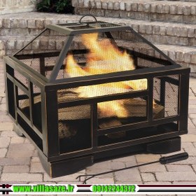 تصویر آتشدان فلزی سبلان 