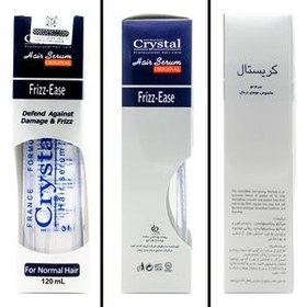 تصویر سرم مو کریستال مدل ترمیم کننده و درخشان کننده حجم 120 میلی لیتر مجموعه 3 عددی 