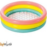 تصویر استخر بادی کودک سه رینگ جدید اینتکس 