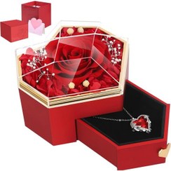 تصویر جعبه جواهر قلبی مدل دیاموند 