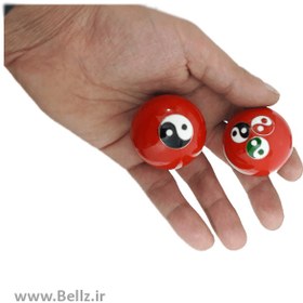 تصویر گوی مدیتیشن (قرمز) - کد ۲ 