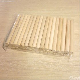 تصویر چوب گرد 9 میل طول 10 سانت بسته 50 تایی 